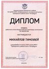 2018-2019 Михайлов Тимофей 9л (РО-экология)